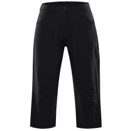 Pantaloni 3/4 femei Alpine Pro Wedera negru