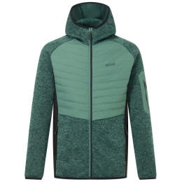 Geacă hibridă bărbați Regatta Newhill Hybrid verde/negru DkFrstGr/Blk