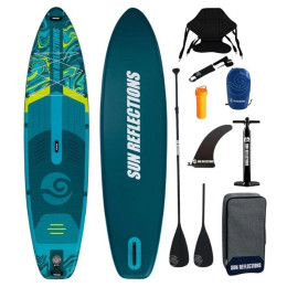 Paddleboard Sun Reflections XXL 11'6'' Combo verde / albastru Emerald Green