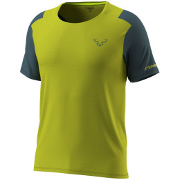 Tricou funcțional bărbați Dynafit Transalper S/S Tee M verde golden lime/0720
