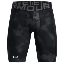 Indispensabili funcționali bărbați Under Armour HG Armour Printed Lg Sts negru/gri Black/White