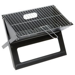 Grătar pe brichete de lemn Bo-Camp Barbecue Notebook/Fire basket negru