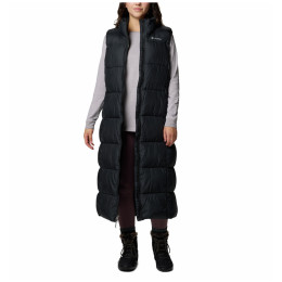 Vestă femei Columbia Puffect™ Long Vest negru Black