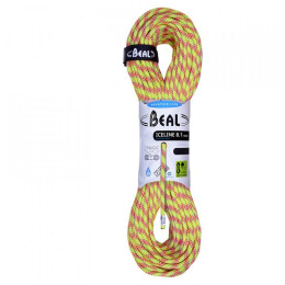 Coardă de alpinism Beal Ice Line 8,1 mm (60 m) verde