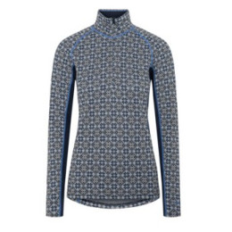 Tricou funcțional femei Kari Traa Rose Light Baselayer Half Zip