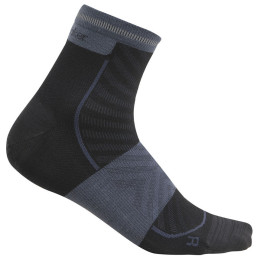 Șosete bărbați Icebreaker Men Merino Run+ Ultralight Mini negru