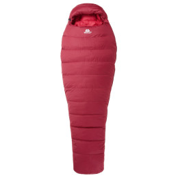 Sac de dormit de puf Mountain Equipment Olympus 650 Long Women's roșu Rhubarb