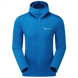 Hanorac funcțional bărbați Montane Protium Hoodie albastru închis NEPTUNE BLUE