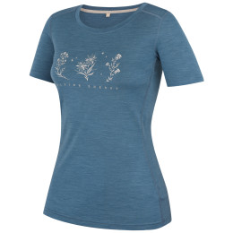Tricou femei MOOA Merino Lyolite Bloom 150 Short