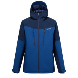 Geacă de iarnă bărbați Regatta Highton Stretch Padded Jacket albastru/albastru deschis AviBlueNavy