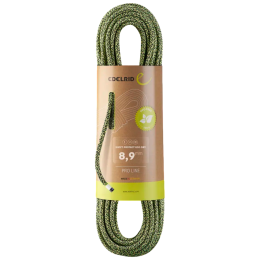 Coardă Edelrid Swift Protect Eco Dry 8,9mm verde 022 night-green