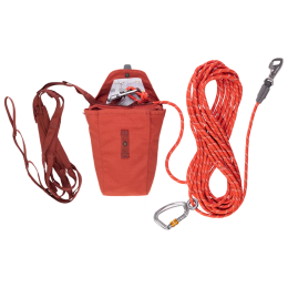 Lesă pentru câine Ruffwear Knot-a-Hitch™ roșu mat Red Clay
