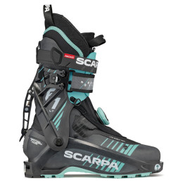 Clăpari schi alpin Scarpa F1 LT WMN gri/albastru