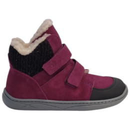 Încălțăminte barefoot pentru copii beBare 3555TY Bordeaux roz/violet BORDEAUX