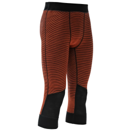 Indispensabili funcționali bărbați Devold Reverso Merino 3/4 Longs Man portocaliu/negru Brick