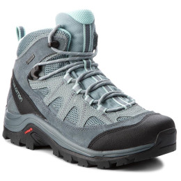 Încălțăminte pentru femei Salomon Authentic Ltr GTX® W albastru/verde Lead/stormy weather/eggshell blue