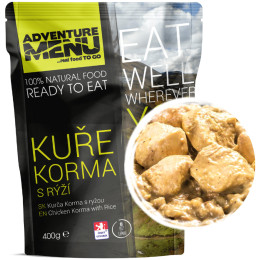Fel principal Adventure Menu Korma de pui cu orez 400 g