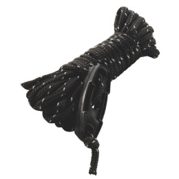 Frângie pentru cortul Easy Camp Black-reflective Guylines