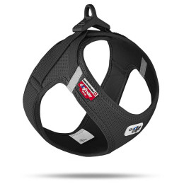 Ham pentru câini Curli Vest Clasp Air-Mesh negru Black