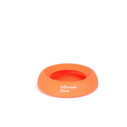 Bol pentru câini Mountain Paws Splashproof Dog Bowl portocaliu/ Orange