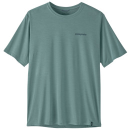 Tricou bărbați Patagonia Men's Capilene Cool Daily Shirt - Boardshort Logo albastru/verde Blue Sage - Light Blue Sage X-Dye