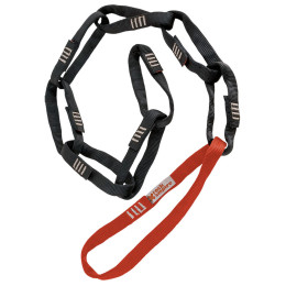 Buclă Rock Empire Daisy Chain Profi negru/roșu