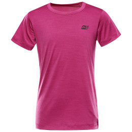 Tricou copii Alpine Pro Basiko Fuchsia