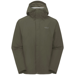 Geacă bărbați Rab Downpour Jacket verde