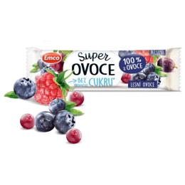 Baton Emco Super fructe de pădure 30g