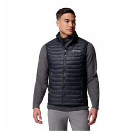 Vestă bărbați Columbia Powder Pass™ Hybrid Vest negru Black