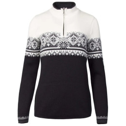 Bluză femei Dale of Norway Moritz Fem Sweater negru/alb Black White Darkcharcoal