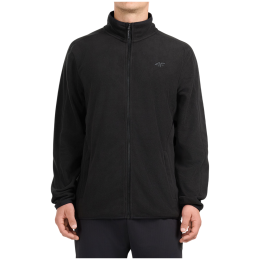 Hanorac bărbați 4F Fleece M489 negru Deep Black