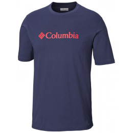 Tricou bărbați Columbia CSC Basic Logo Tee (2020) albastru/roșu