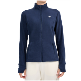 Hanorac femei 4F Fleece F469 albastru închis Navy