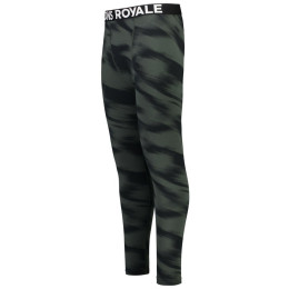 Colanți bărbați Mons Royale Cascade Merino Flex 200 Legging Rosin Motion negru/gri