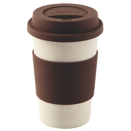 Cană Outwell Bamboo Cup alb