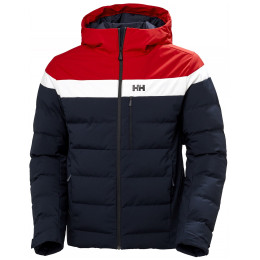 Geacă de iarnă bărbați Helly Hansen Bossanova Puffy Jacket albastru/roșu