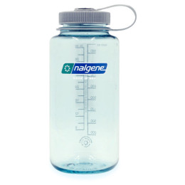 Sticlă Nalgene Wide Mouth Sustain 1l albastru deschis