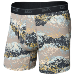 Boxeri Saxx Quest Quick Dry Mesh Boxer Brief Fly