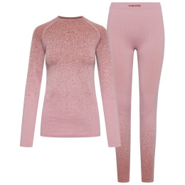 Lenjerie termică femei Viking Altis Lady Set roz pink