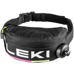 Borsetă de alergat Leki Drinkbelt Thermo Compact negru black-neonpink-neonyellow