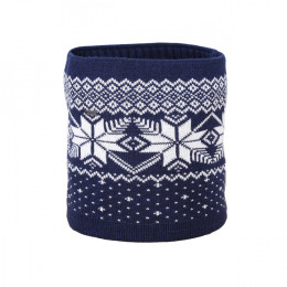 Fular circular Kama S30 albastru închis