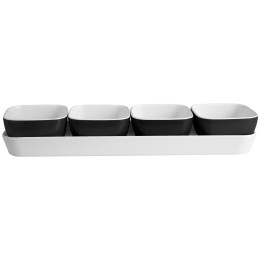 Set de boluri Brunner Appetizer negru