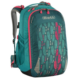 Rucsac de școală Boll Smart 24 Feathers turcoaz teal