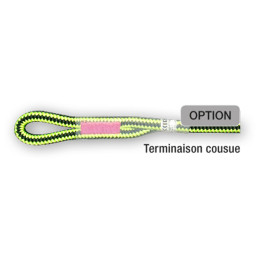 Coardă arboricultură Beal Ginkgo 12mm + 2x šit. oko 6m negru/galben