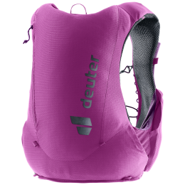Vestă de alergat Deuter Traick 5 SL roz/violet lotus-mystic