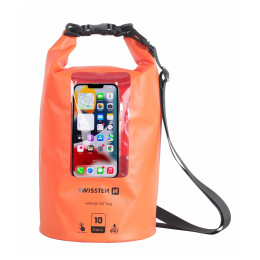 Husă impermabilă Swissten WATERPROOF ORANŽOVÉ (10L) portocaliu/