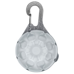Zgardă luminoasă pentru câini Nite Ize SpotLit Rechargeable Collar Light alb White