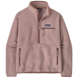 Hanorac femei Patagonia Retro Pile Marsupial roz Stingray Mauve