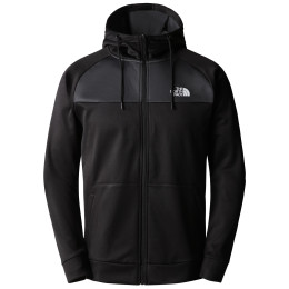 Hanorac bărbați The North Face Reaxion Fleece F/Z Hoodie negru/gri